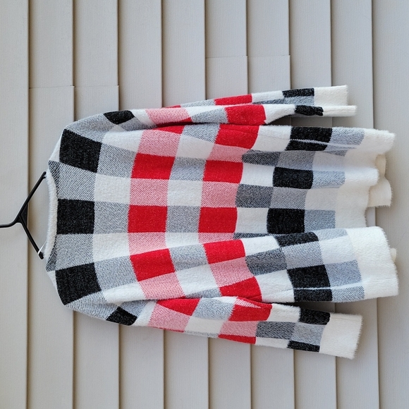 MAX STUDIO MULTICOLORED XL OPEN LING SWEATER - Picture 13 of 16